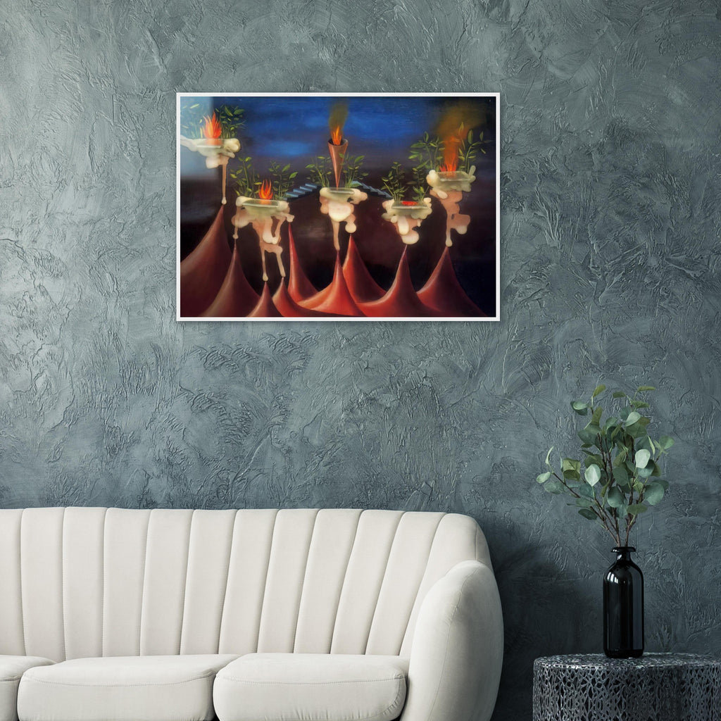 THE DESIRE Framed Poster | Remedios Varo Framed Prints Wall Art | Remedios Varo Shop
