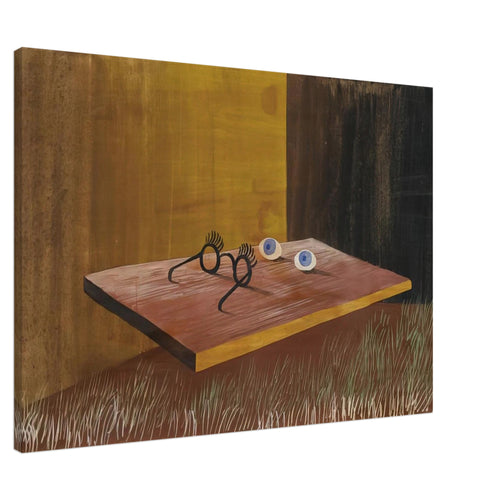 EYES ON THE TABLE 1938 Canvas | Remedios Varo Canvas | Remedios Varo Shop