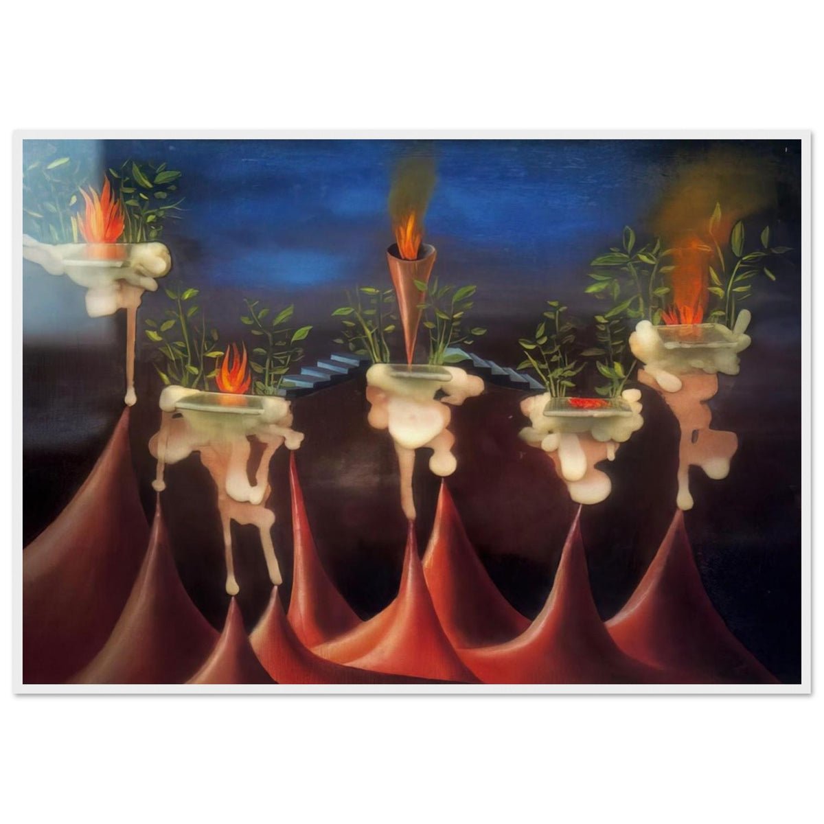 THE DESIRE Framed Poster | Remedios Varo Framed Prints Wall Art | Remedios Varo Shop