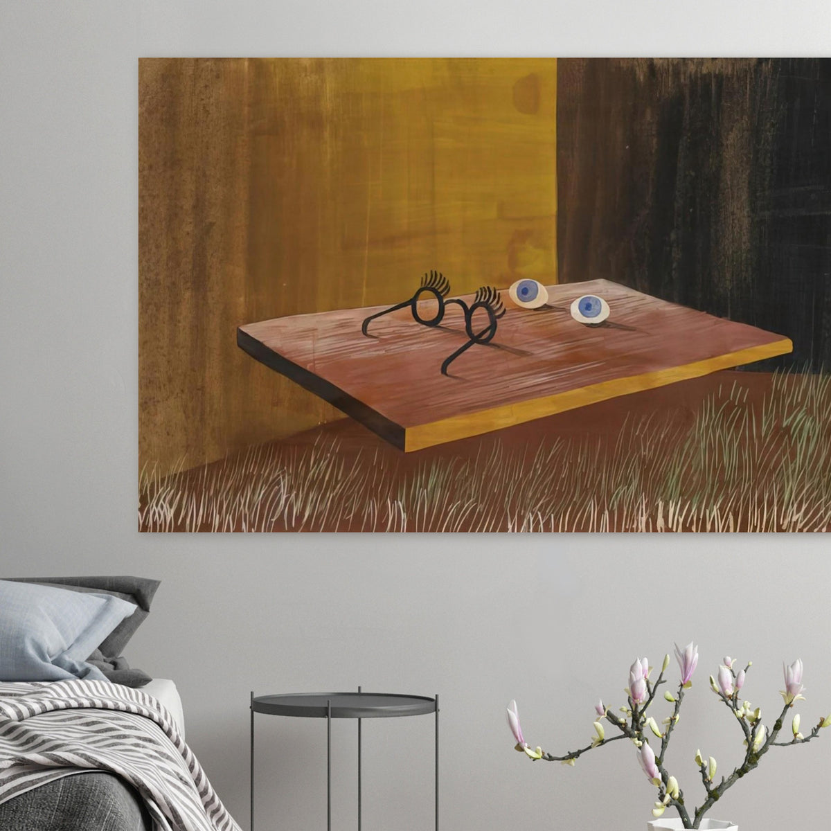EYES ON THE TABLE 1938 Poster | Remedios Varo Poster | Remedios Varo Shop