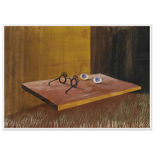 EYES ON THE TABLE 1938 Framed Poster | Remedios Varo Framed Prints Wall Art | Remedios Varo Shop