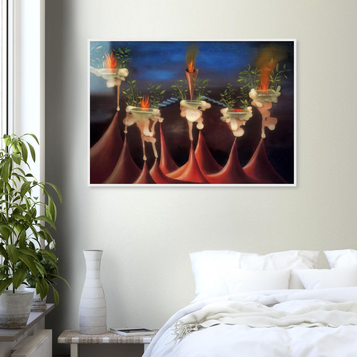 THE DESIRE Framed Poster | Remedios Varo Framed Prints Wall Art | Remedios Varo Shop