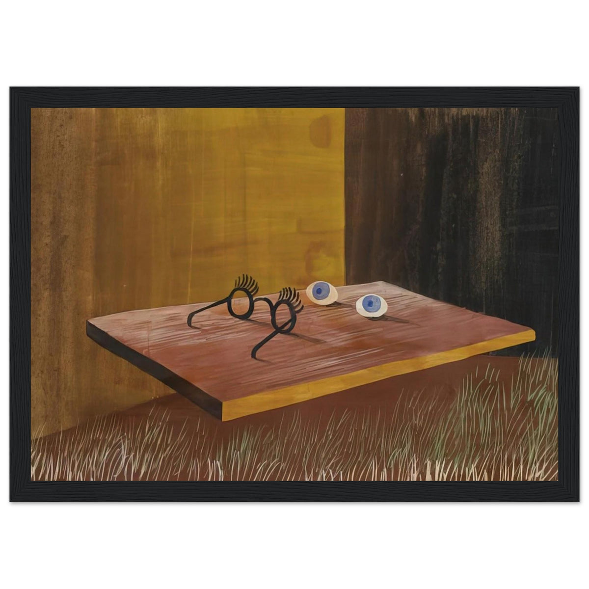 EYES ON THE TABLE 1938 Framed Poster | Remedios Varo Framed Prints Wall Art | Remedios Varo Shop