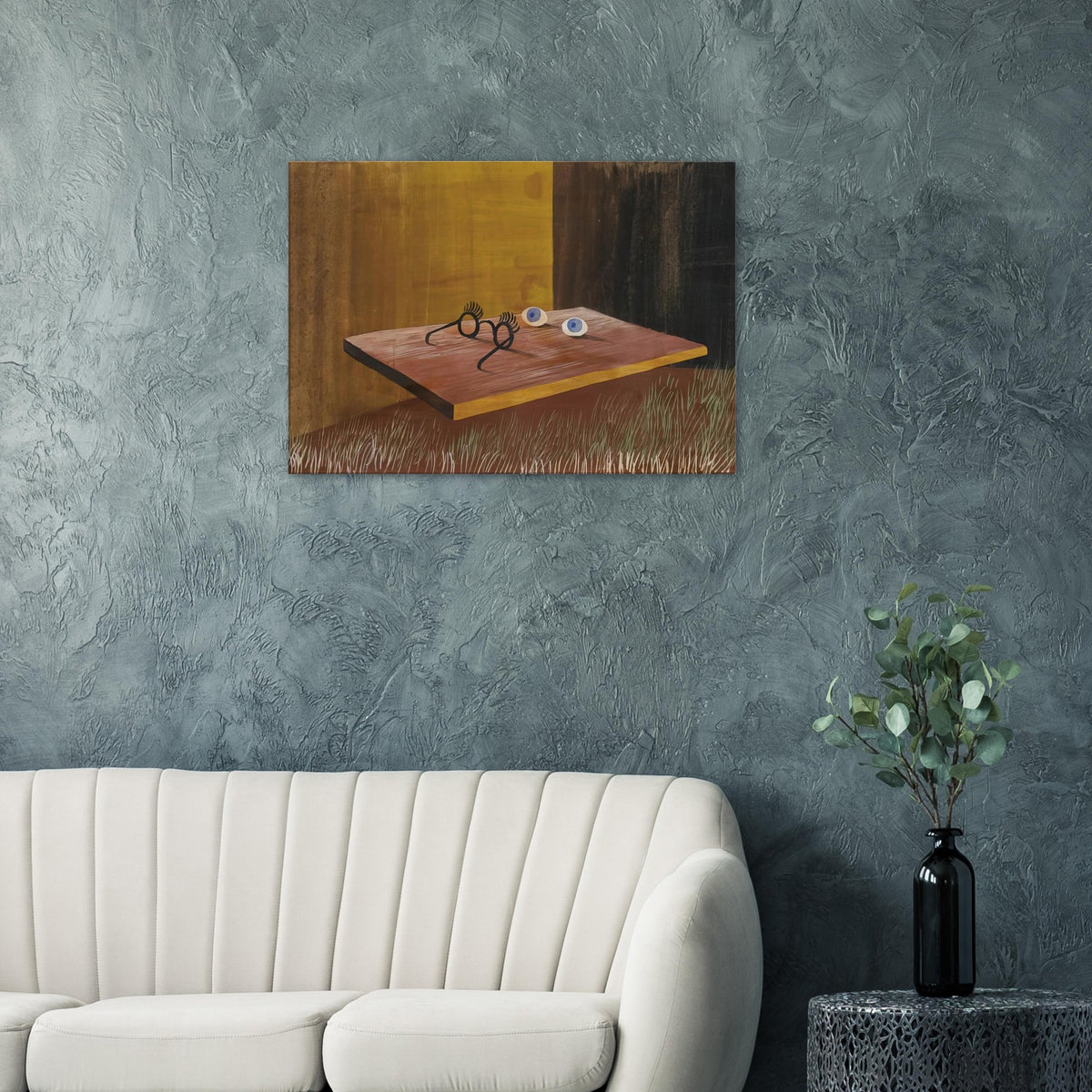 EYES ON THE TABLE 1938 Canvas | Remedios Varo Canvas | Remedios Varo Shop