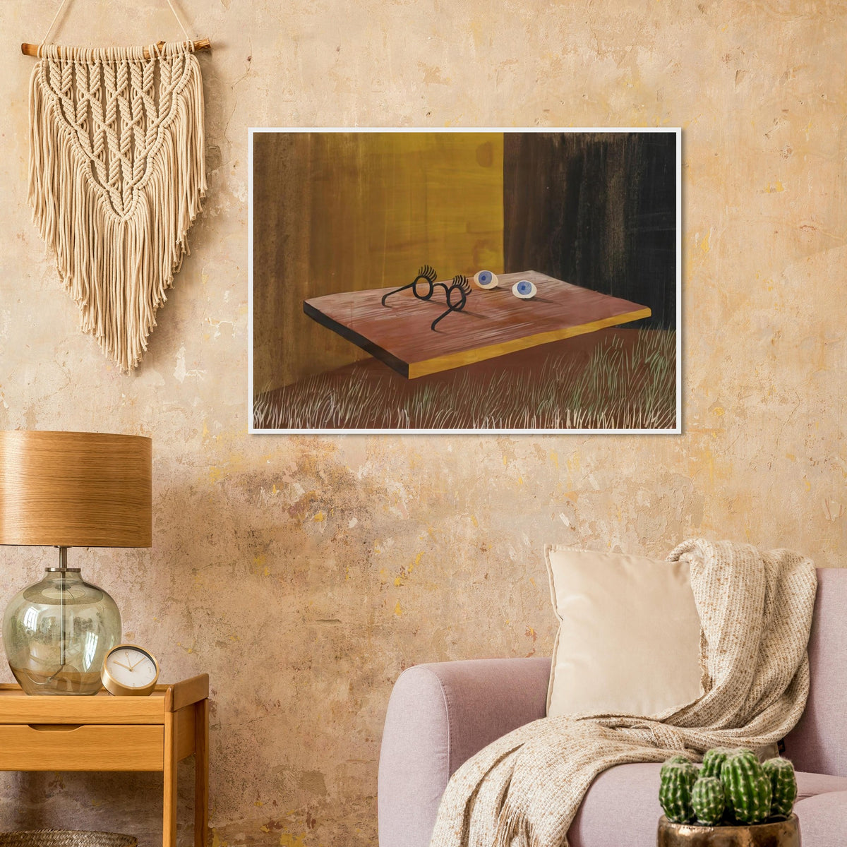 EYES ON THE TABLE 1938 Framed Poster | Remedios Varo Framed Prints Wall Art | Remedios Varo Shop