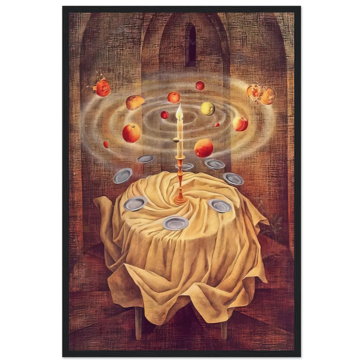 STILL LIFE RESLICITANDO 1963 Framed Poster | Remedios Varo Framed Prints Wall Art | Remedios Varo Shop