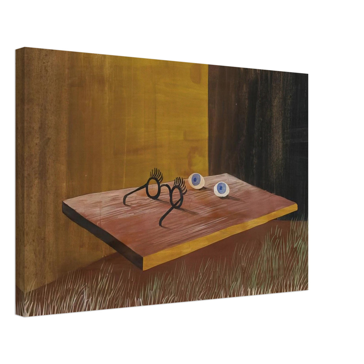EYES ON THE TABLE 1938 Canvas | Remedios Varo Canvas | Remedios Varo Shop