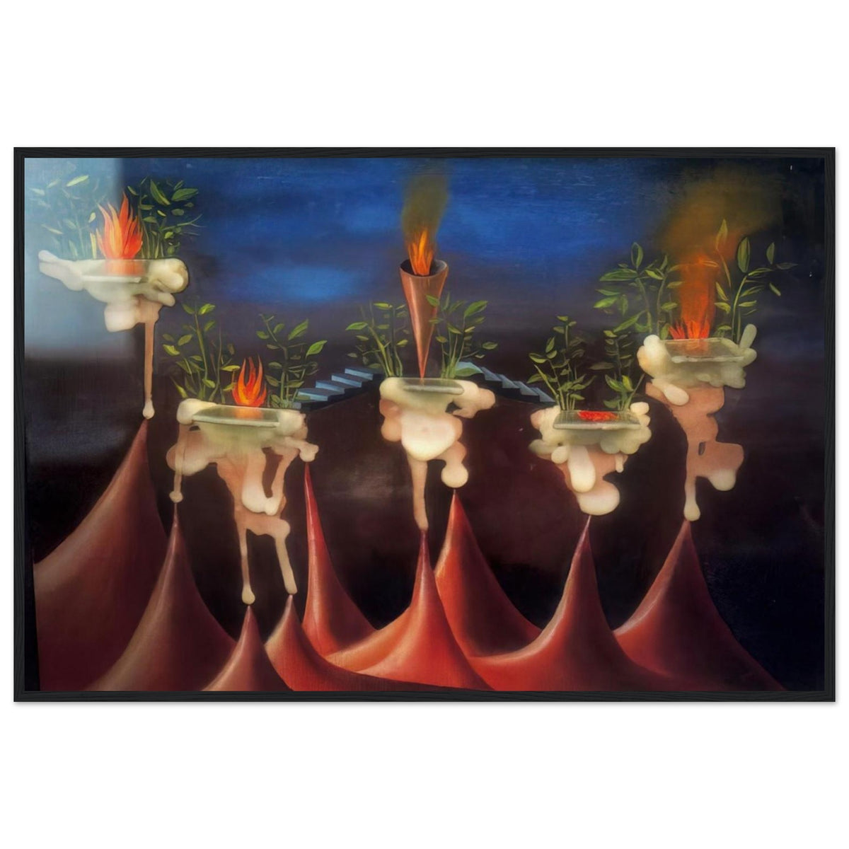 THE DESIRE Framed Poster | Remedios Varo Framed Prints Wall Art | Remedios Varo Shop