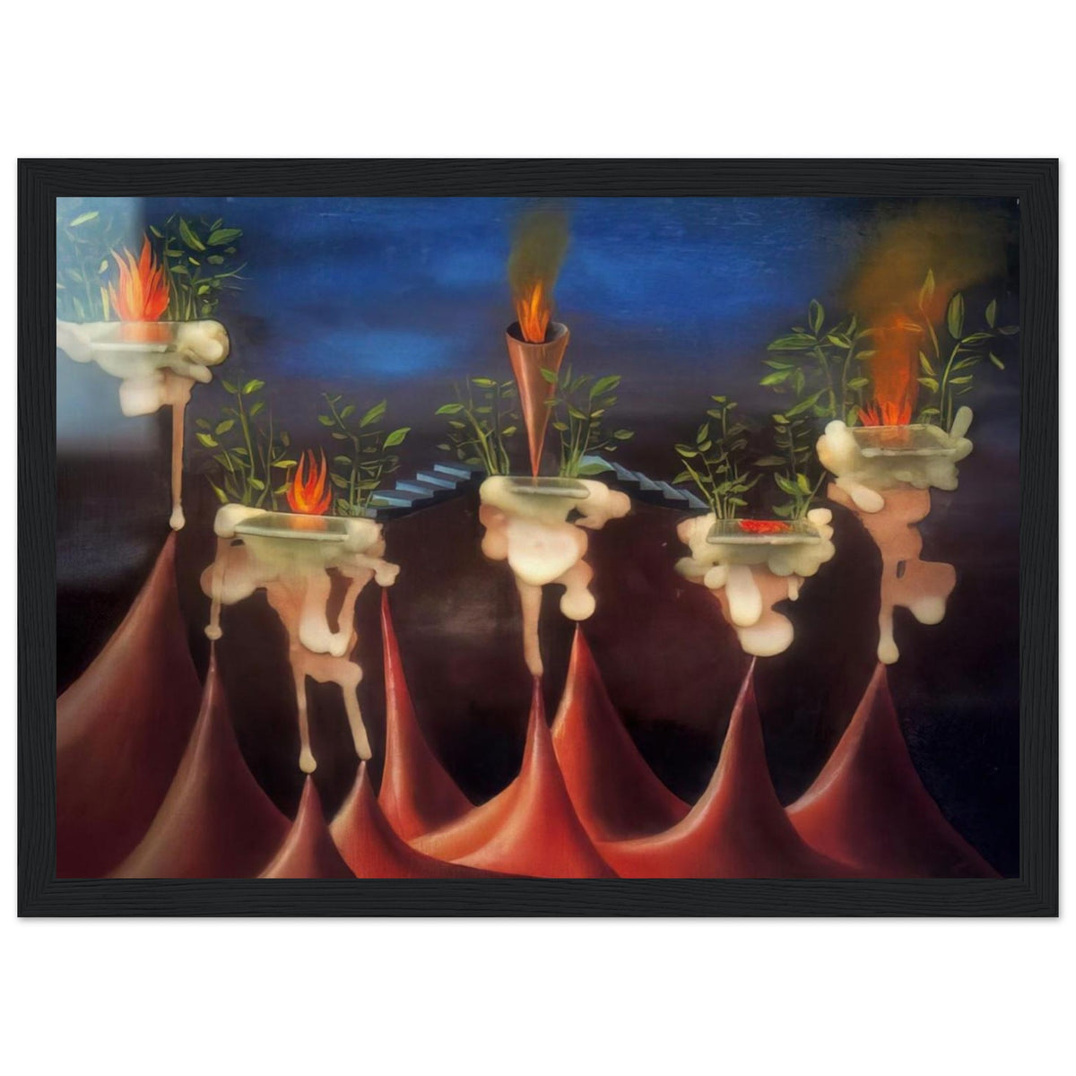 THE DESIRE Framed Poster | Remedios Varo Framed Prints Wall Art | Remedios Varo Shop
