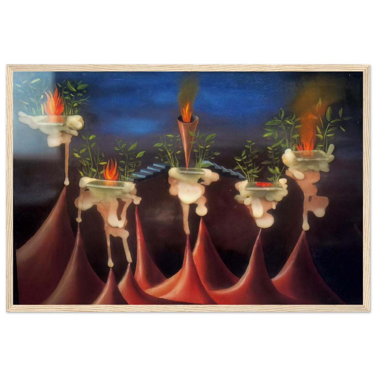 THE DESIRE Framed Poster | Remedios Varo Framed Prints Wall Art | Remedios Varo Shop
