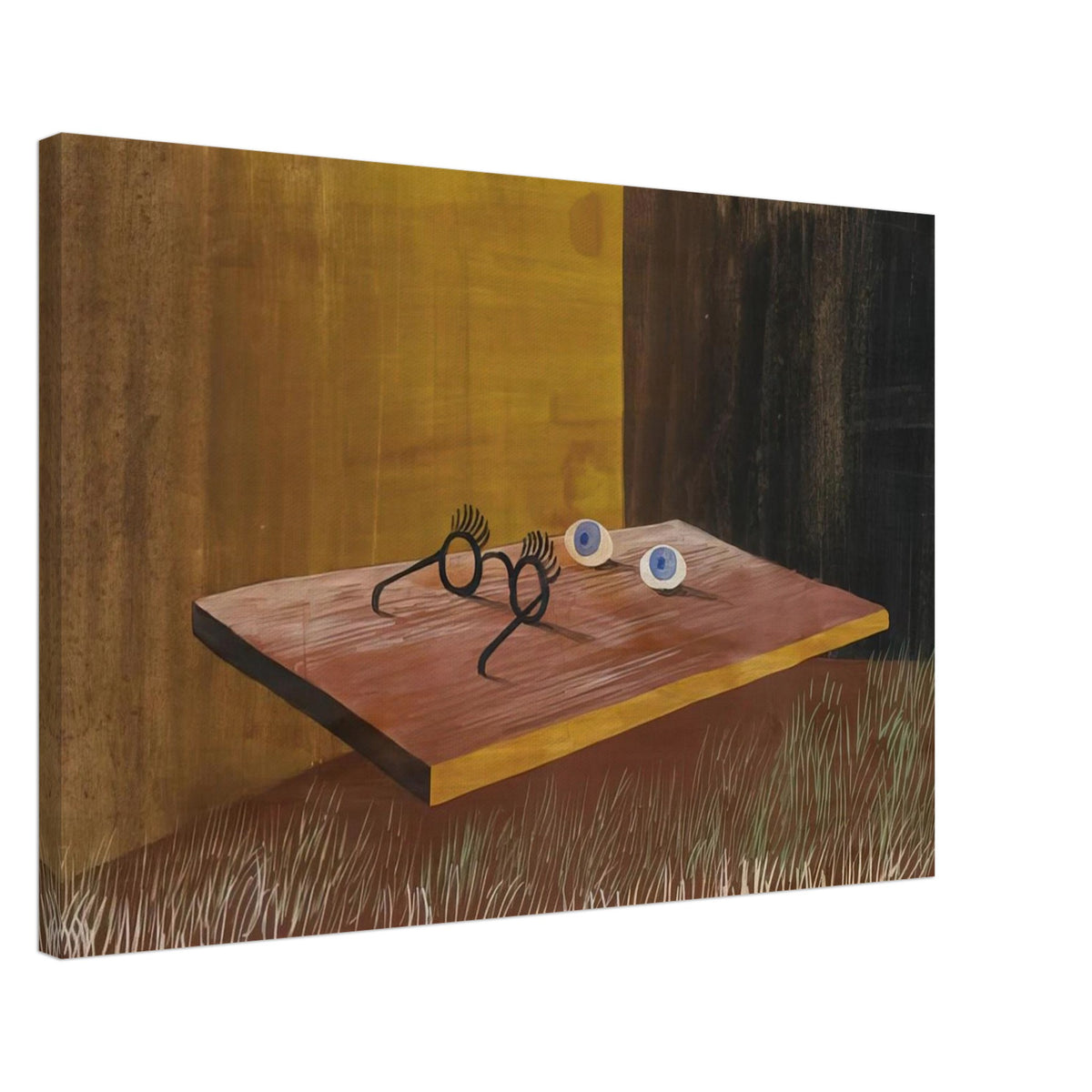 EYES ON THE TABLE 1938 Canvas | Remedios Varo Canvas | Remedios Varo Shop