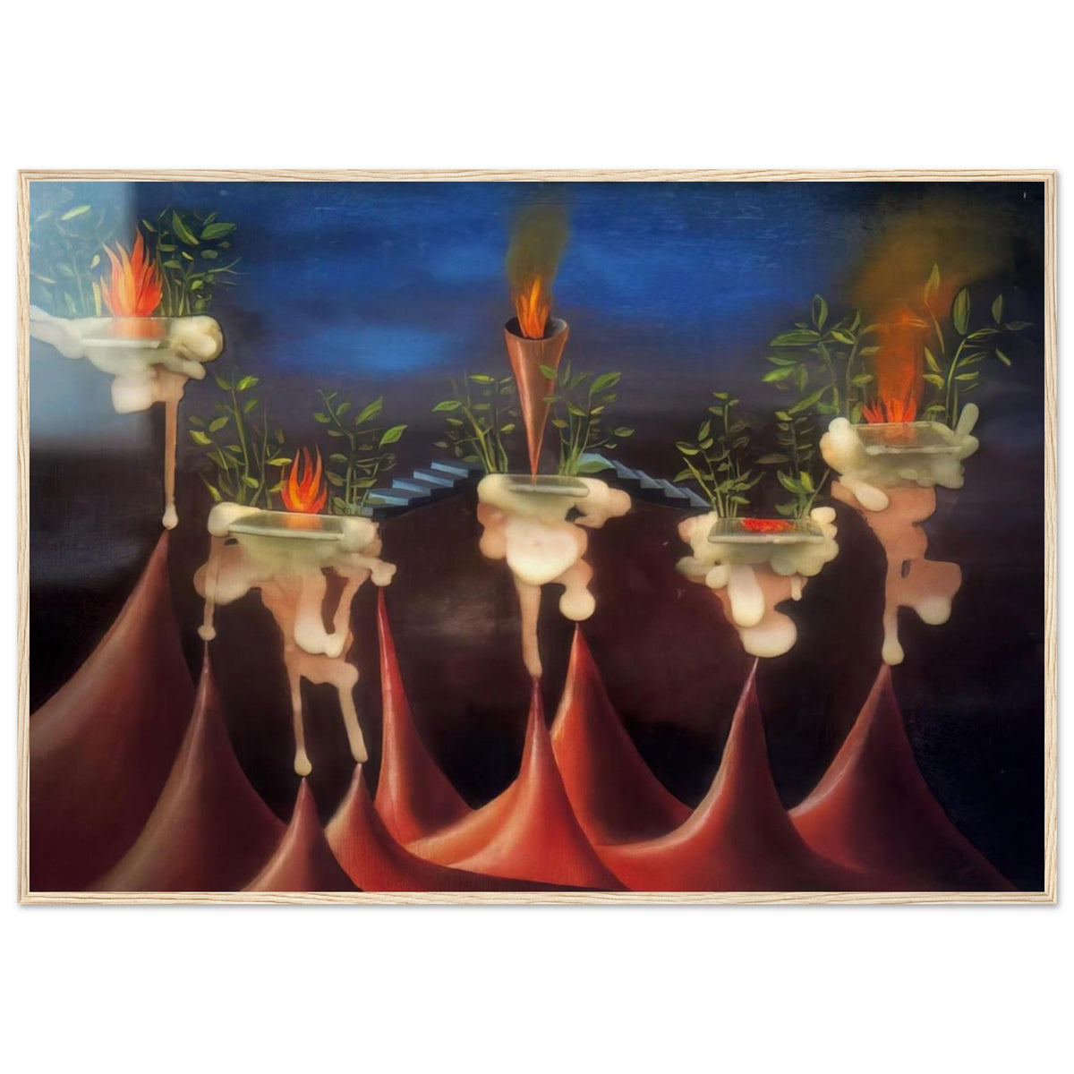 THE DESIRE Framed Poster | Remedios Varo Framed Prints Wall Art | Remedios Varo Shop