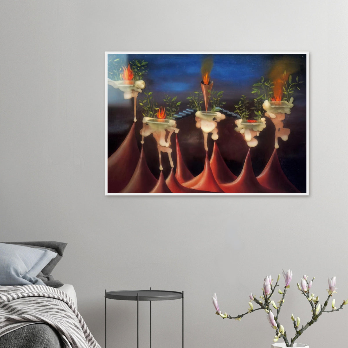 THE DESIRE Framed Poster | Remedios Varo Framed Prints Wall Art | Remedios Varo Shop