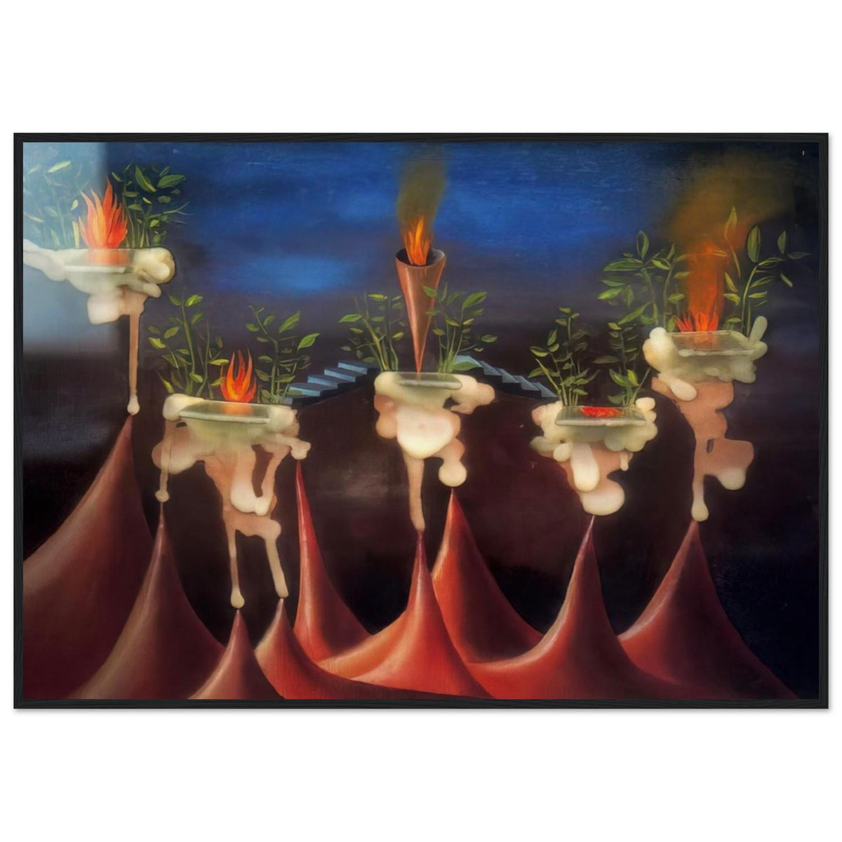 THE DESIRE Framed Poster | Remedios Varo Framed Prints Wall Art | Remedios Varo Shop