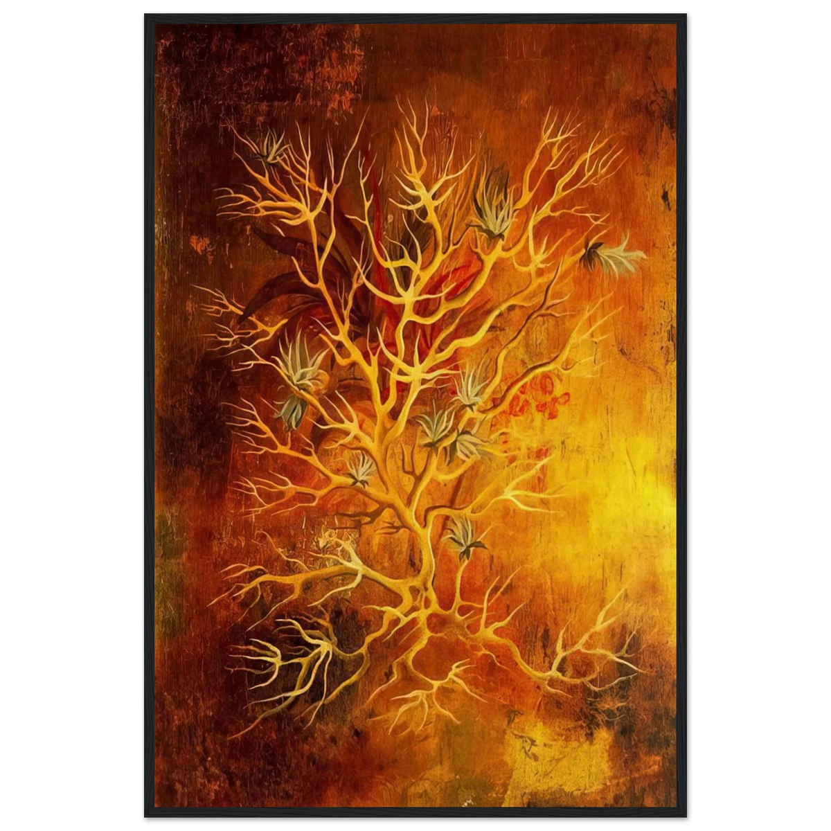 PLANT 1960 Framed Poster | Remedios Varo Framed Prints Wall Art | Remedios Varo Shop