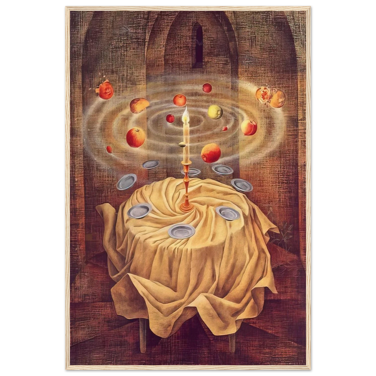 STILL LIFE RESLICITANDO 1963 Framed Poster | Remedios Varo Framed Prints Wall Art | Remedios Varo Shop