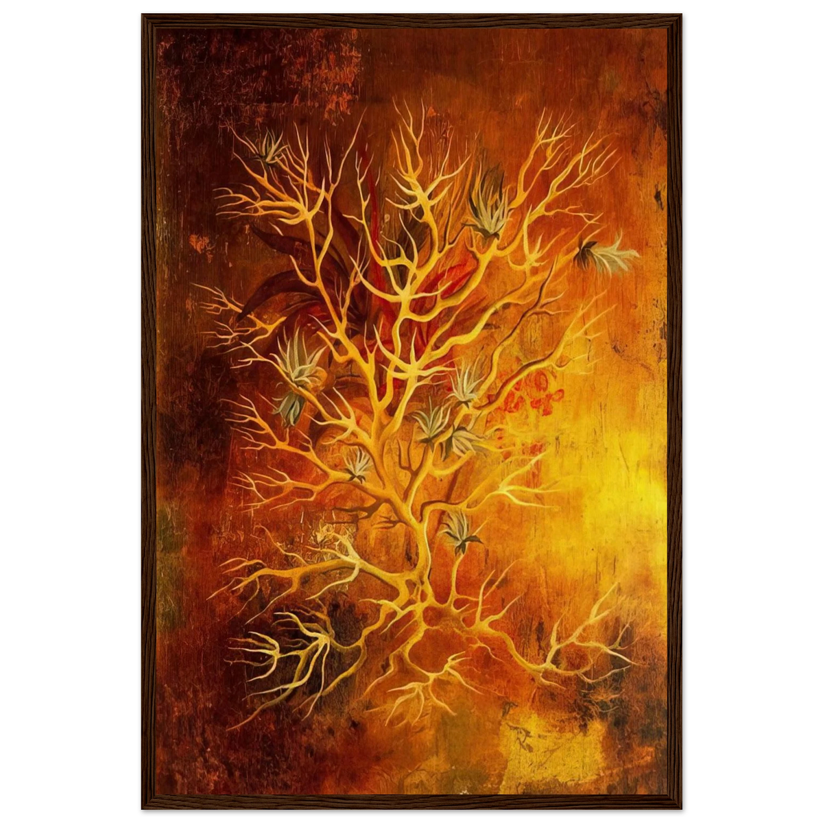 PLANT 1960 Framed Poster | Remedios Varo Framed Prints Wall Art | Remedios Varo Shop