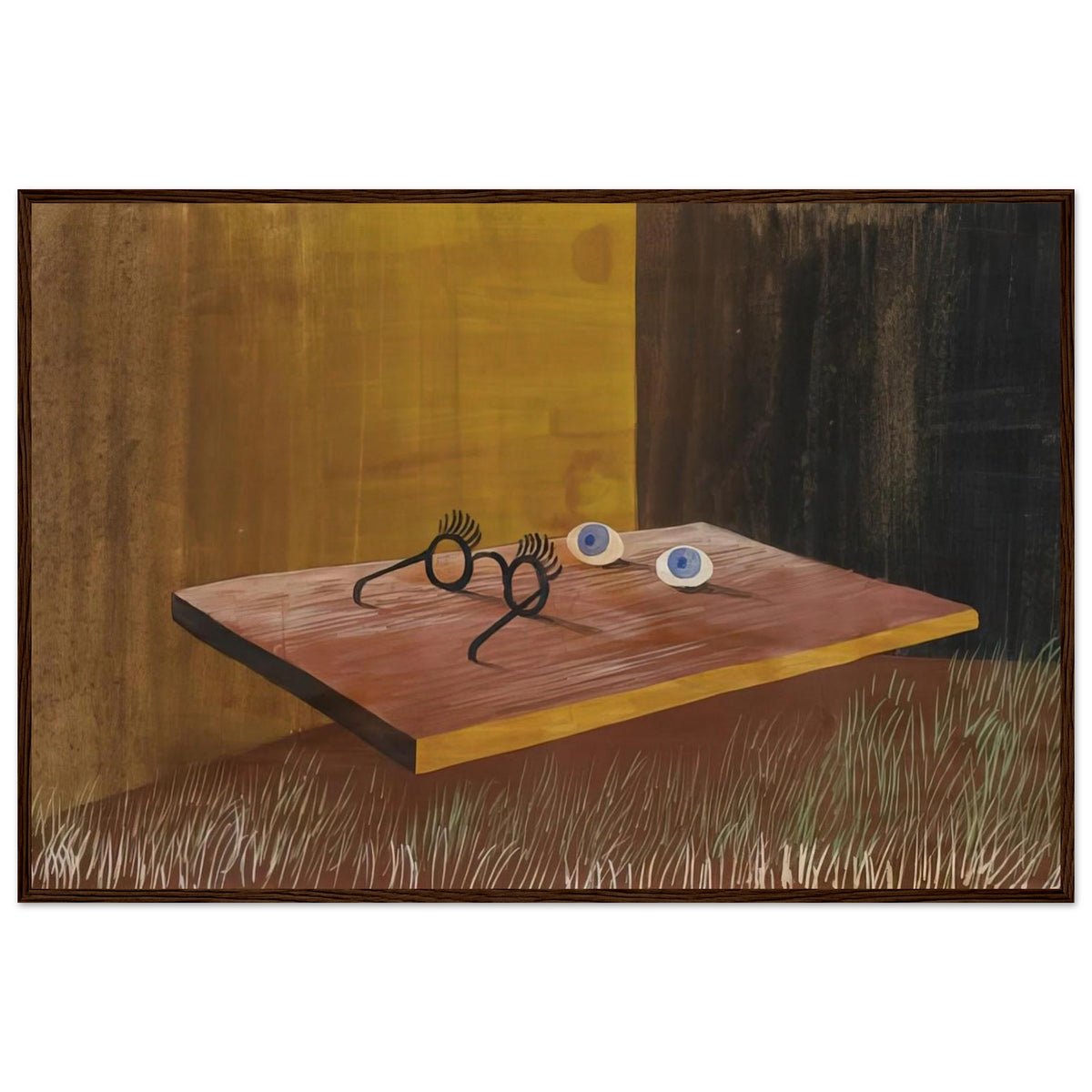 EYES ON THE TABLE 1938 Framed Poster | Remedios Varo Framed Prints Wall Art | Remedios Varo Shop