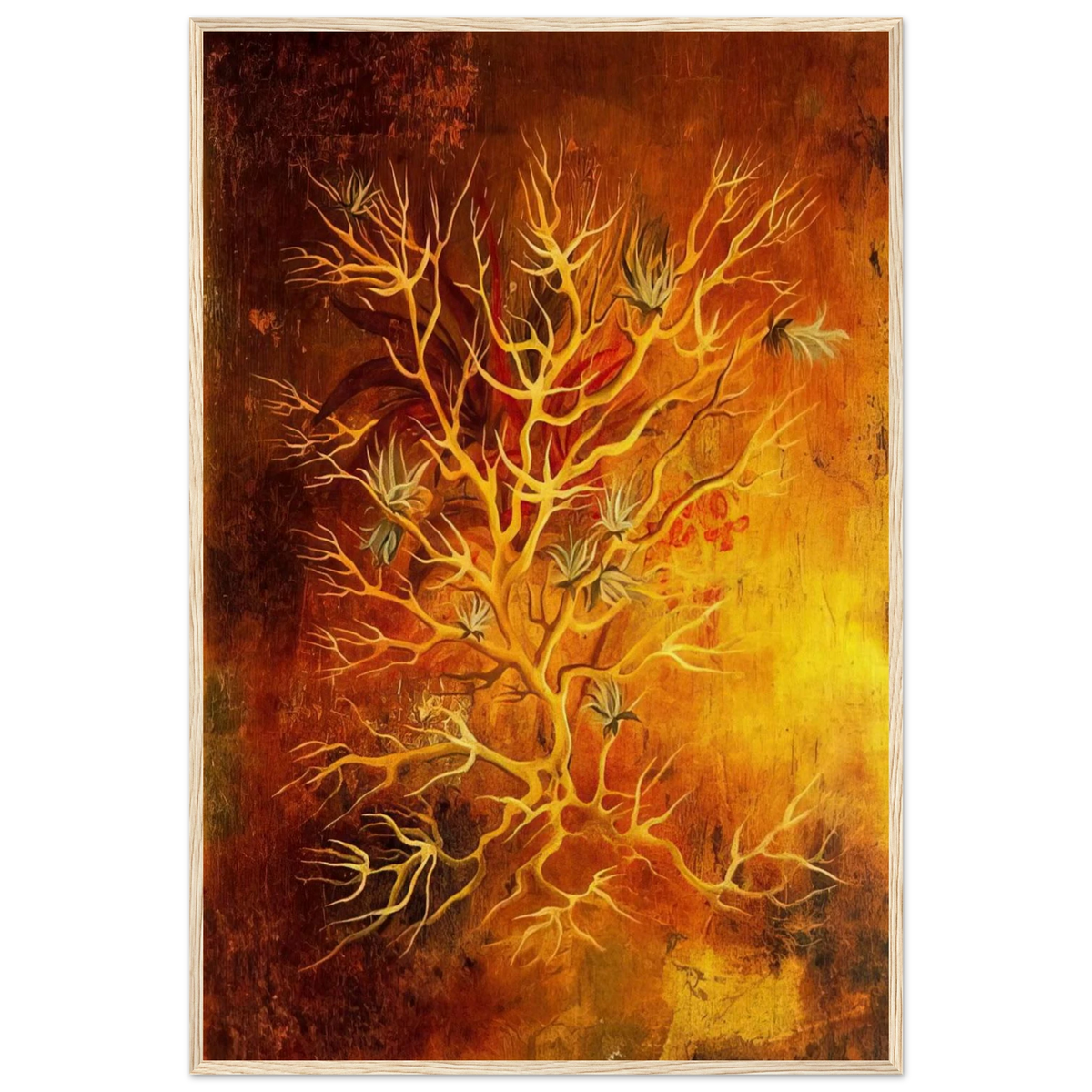 PLANT 1960 Framed Poster | Remedios Varo Framed Prints Wall Art | Remedios Varo Shop