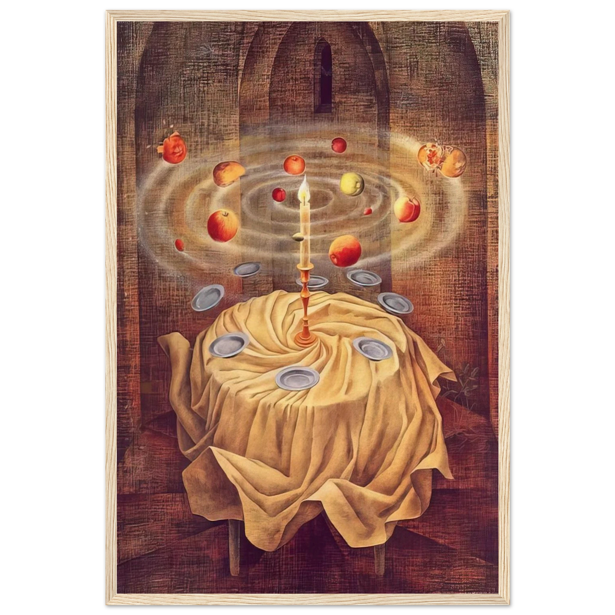 STILL LIFE RESLICITANDO 1963 Framed Poster | Remedios Varo Framed Prints Wall Art | Remedios Varo Shop
