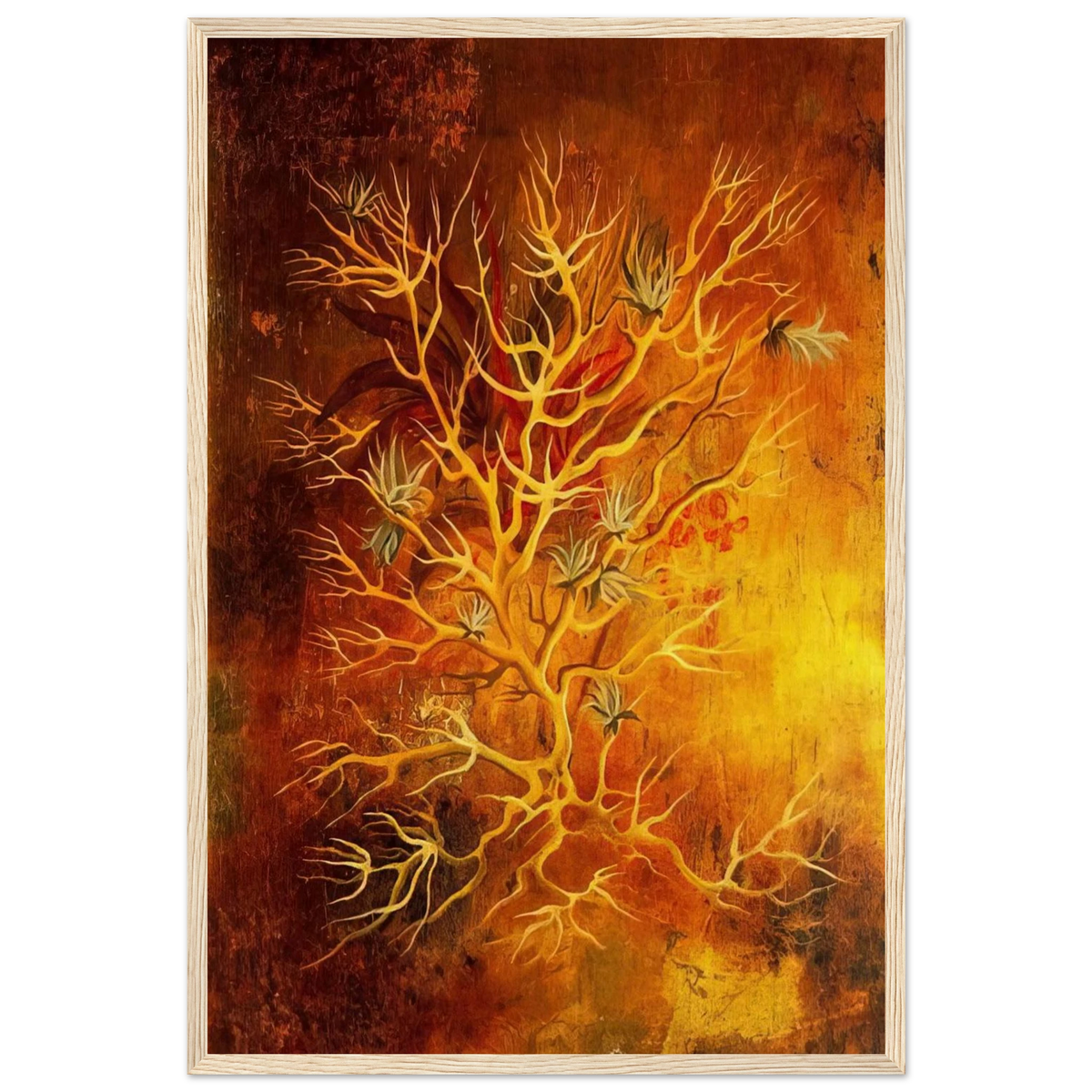 PLANT 1960 Framed Poster | Remedios Varo Framed Prints Wall Art | Remedios Varo Shop